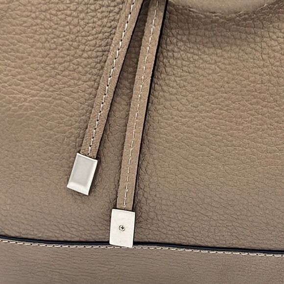 NWT Frye Faye Shoulder Bag- Gray/Taupe - Picture 4 of 11